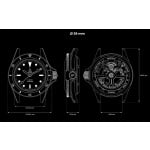 YEMA SUPERMAN BRONZE CMM.10 BLACK LIMITED EDITION 11.13.36.ZN.U6 - immagine 9