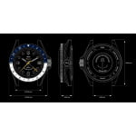 YEMA NAVYGRAF MARINE NATIONALE GMT YNAV23MN-GRBS - immagine 4