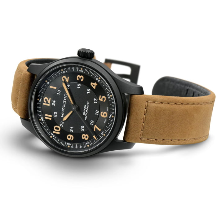 HAMILTON KHAKI TITANIUM AUTO H70665533 - immagine 3