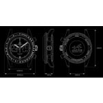 YEMA RALLYGRAF MECA QUARTZ PANDA YMHF1580-BM - immagine 5