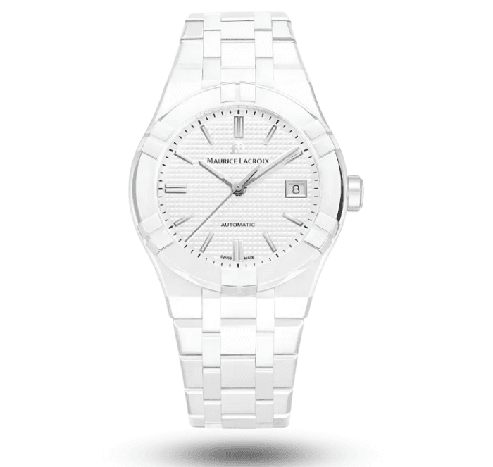 AIKON 39 MM CERAMICA WHITE AUTOMATICO - immagine 1