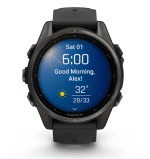Garmin Fenix8 Amoled 43 mm zaffiro-titanio