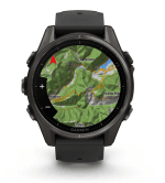 Garmin Fenix8 Amoled 43 mm zaffiro-titanio - immagine 2