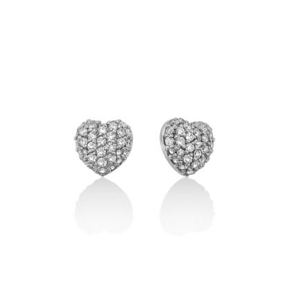 Orecchini Miluna Diamanti a cuore ERD2696