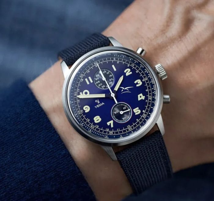 YEMA Flygraf Bi-Compax French AIR FORCE YMHF1582AA-GG - immagine 3