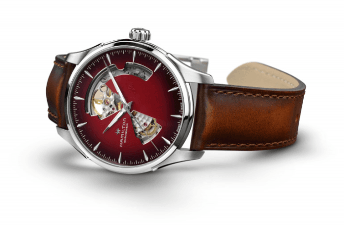 HAMILTON JAZZMASTER OPEN HEART AUTO H32675570 - immagine 2
