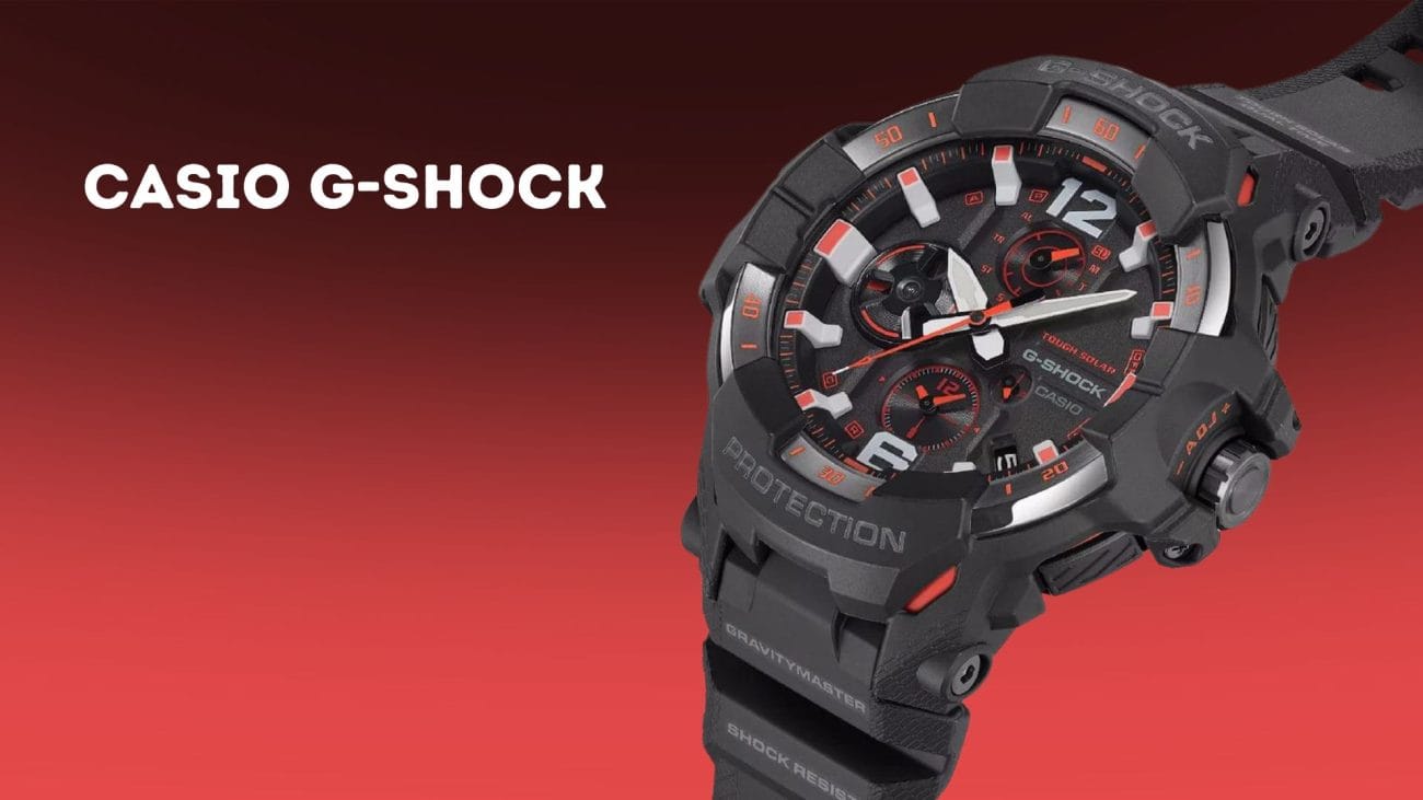 orologio nero sportivo