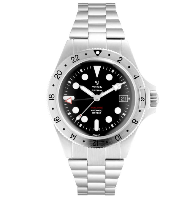 YEMA SUPERMAN WORLDTIME GMT YGMT21A39-AMS YEMA SUPERMAN WORLDTIME GMT YGMT21A39-AMS - immagine 1